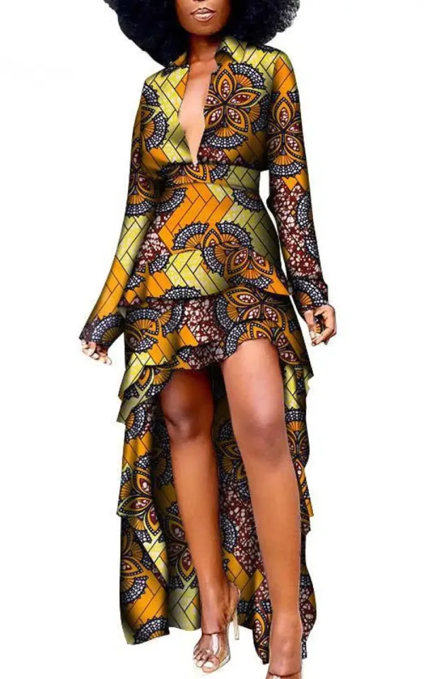 robe-imprimee-africaine-1 Robe Imprimée Africaine pour femme