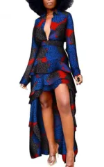 Vêtements femmes : robe avec motifs culturels