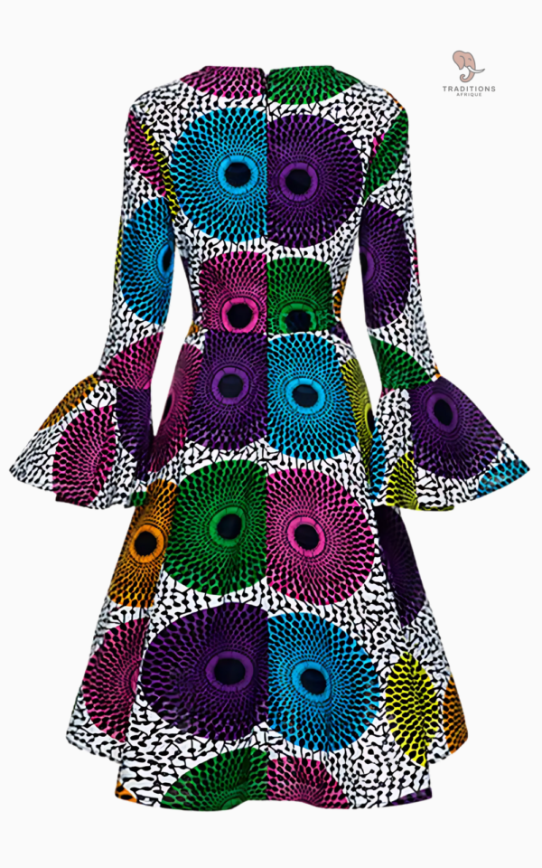 Robe longue femme inspirée de la culture africaine