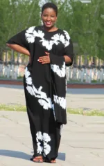 Robe d'été africaine confortable