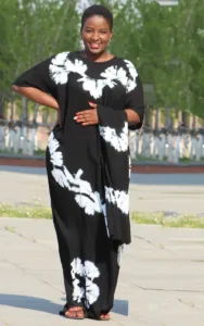 Robe d'été africaine confortable