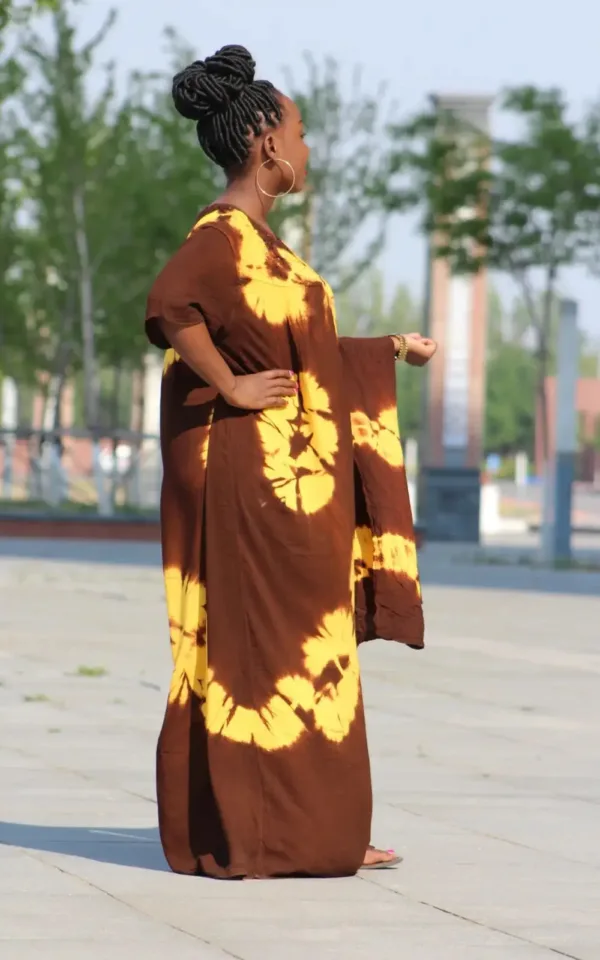 Mode africaine en coton fluide