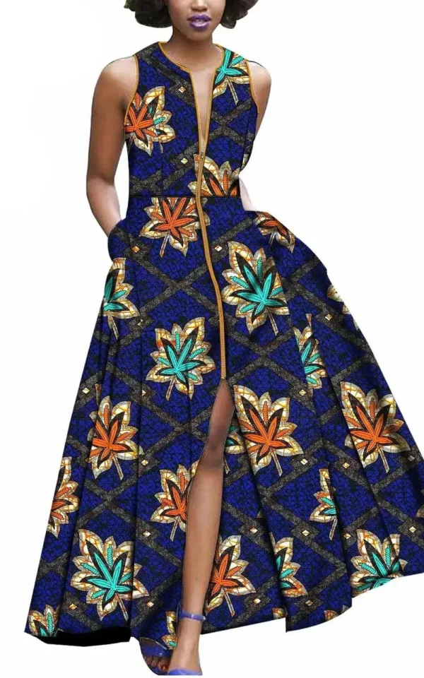 robe-longue-africaine-femme-1 Robe Longue Africaine Femme