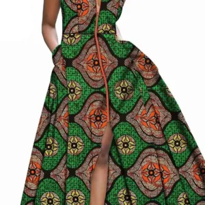 Robe Africaine Femme colorée et élégante