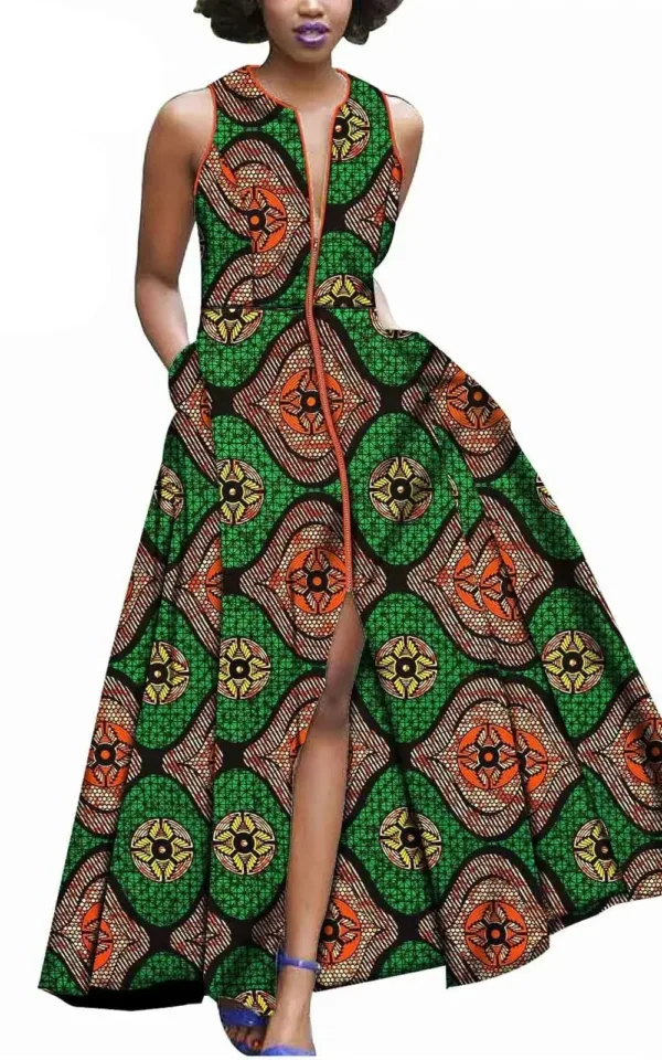 Robe Africaine Femme colorée et élégante