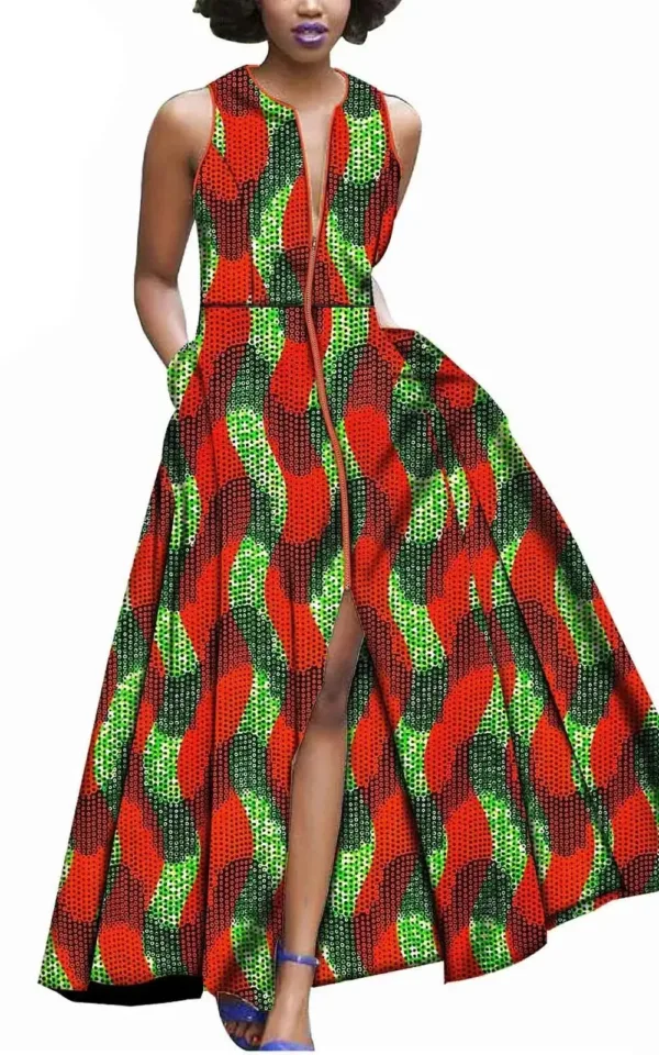 Robe avec coupes flatteuses pour silhouette