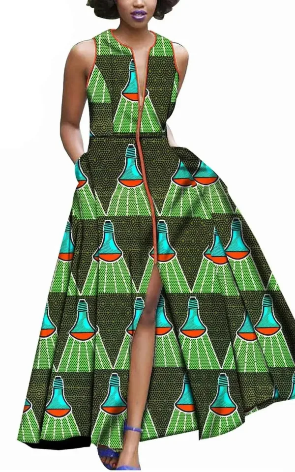 Robe africaine chic pour occasions spéciales