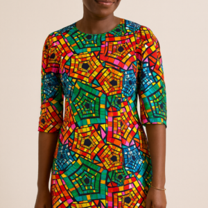 Robe Africaine élégante pour grandes tailles