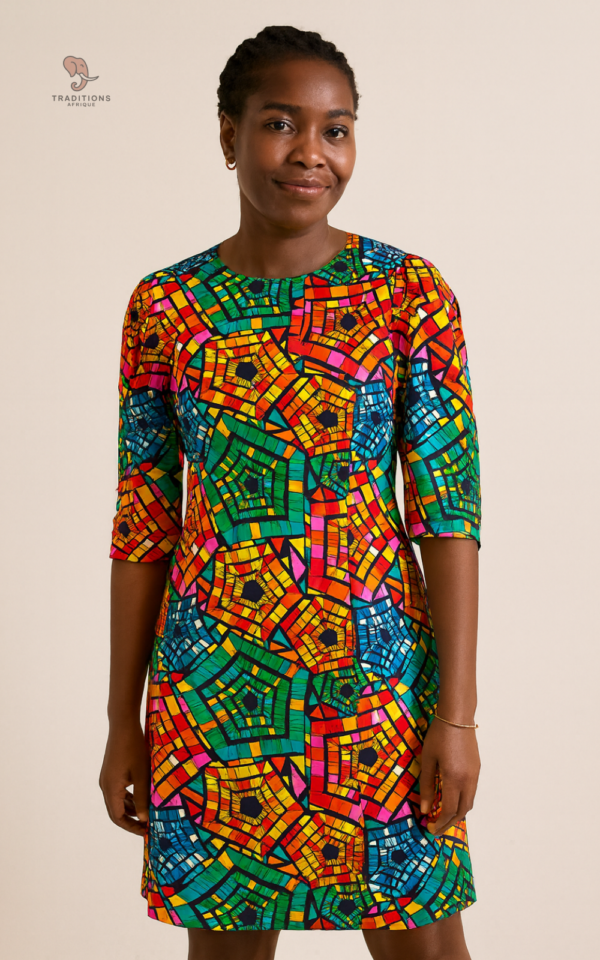 Robe Africaine élégante pour grandes tailles