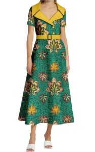 Robe wax stylée pour les occasions spéciales