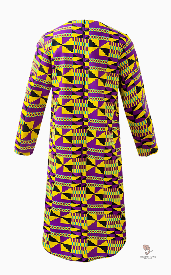 Vêtement africain coloré au design élégant