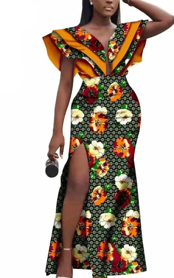 Robe Maison Africaine, parfaite pour l'été