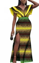 Robe traditionnelle africaine pour soirées