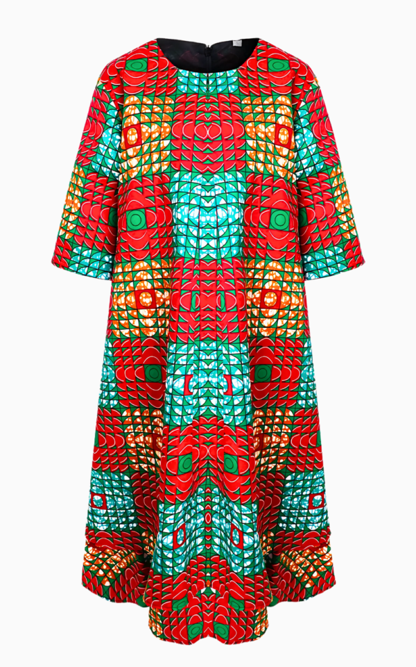 robe-maxi-africaine-1 Robe maxi africaine élégante pour femme