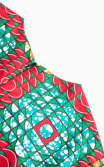 Robe d'été colorée style africain pour femme