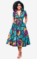 Robe Motif Africain pour femmes