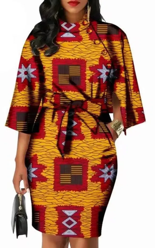Robe femme motif africain pour un look inédit