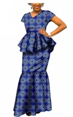 Robe Pagne Africaine pour femme