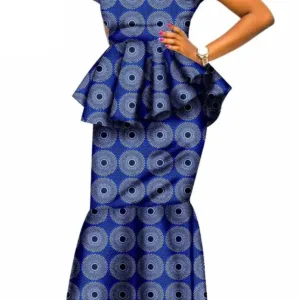 Robe Pagne Africaine pour femme