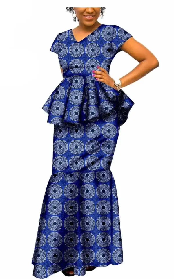 robe-pagne-africaine-1 Robe Pagne Africaine pour femme