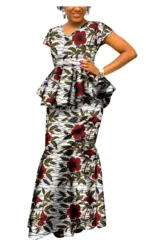 Robe africaine style moderne pour femme