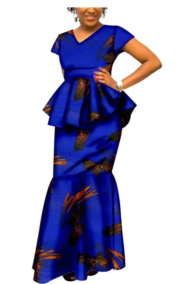 Robe Pagne chic pour événements