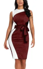Robe africaine avec motifs vibrants pour toutes occasions