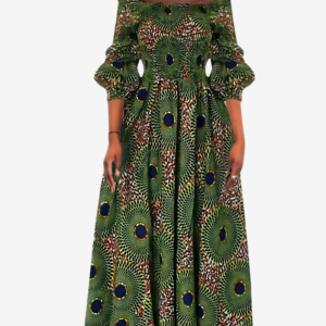 Robe Tissu Africain Vintage