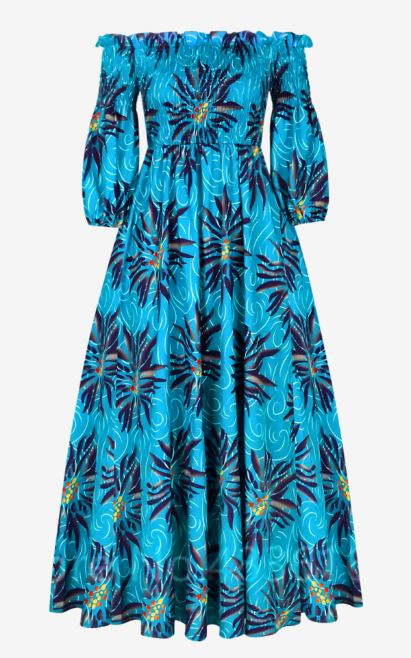 Robe femme en tissu africain, confort et mode
