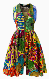 Robe africaine traditionnelle pour femme élégante