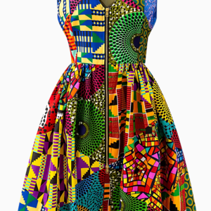 Robe africaine traditionnelle pour femme élégante