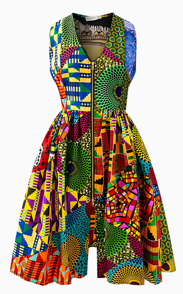 Robe africaine traditionnelle pour femme élégante
