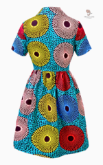 Robe Africaine avec style veston pour un look chic
