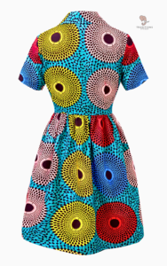 Robe Africaine avec style veston pour un look chic