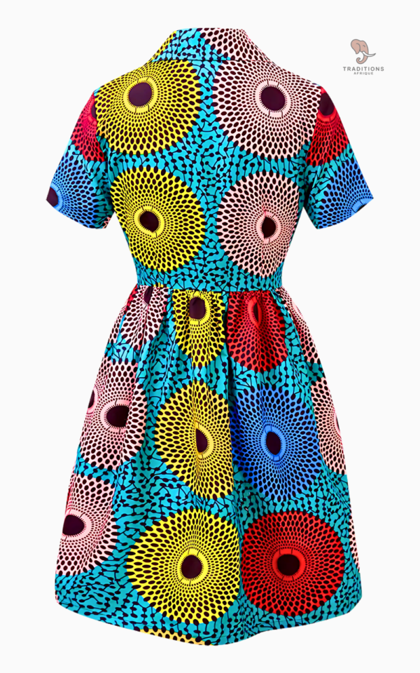 Robe Africaine avec style veston pour un look chic