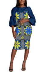 Robe en tissu africain pour une allure chic