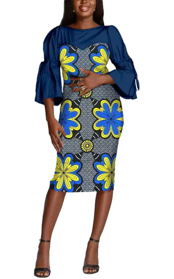 Robe en tissu africain pour une allure chic