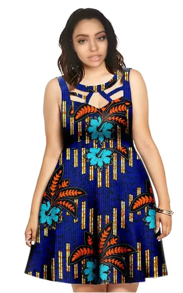 Robe Wax femme, style chic et moderne