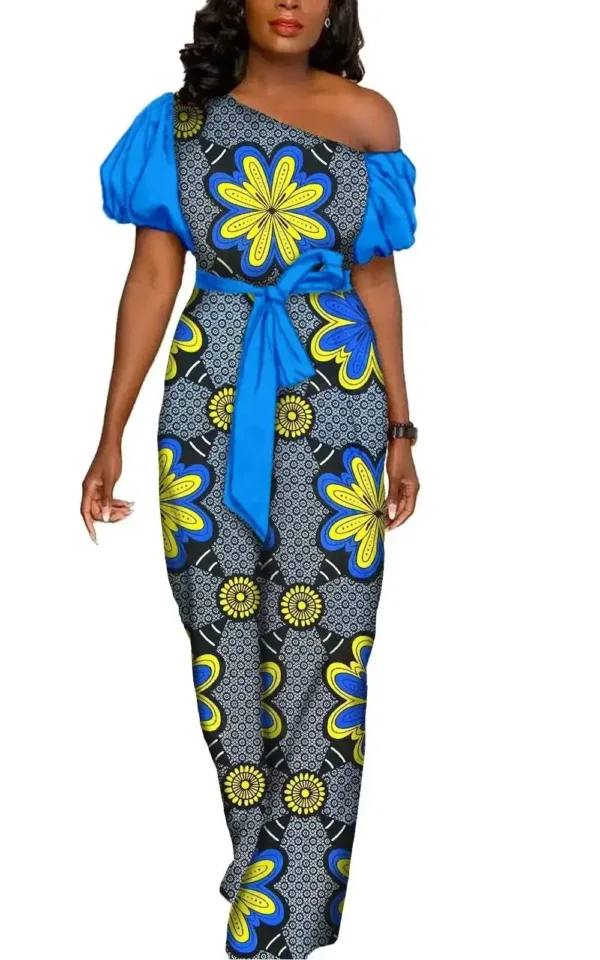 Robe féminine inspirée de la mode africaine