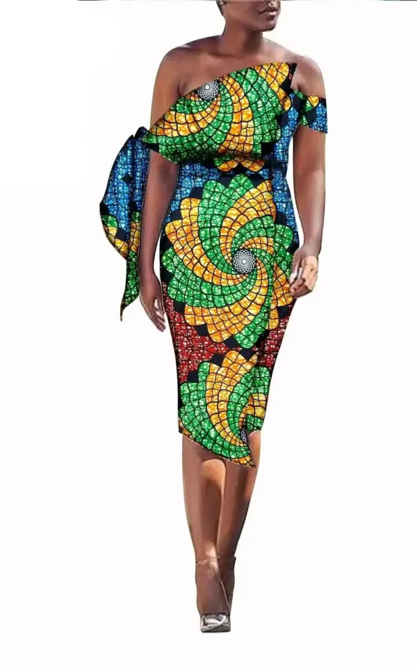 Vêtement africain féminin, style élégant et coloré