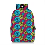 Sac à dos en pagne africain coloré et élégant