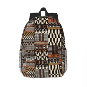 Sac à dos en tissu africain coloré et tendance