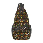 Sac en bandoulière aux motifs africains, tendance