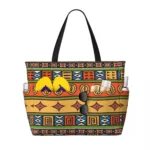Sac Caba à motif africain