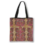 Sac Tissu Africain Tote Bag aux motifs colorés et uniques