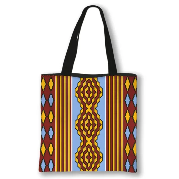 sac-tote-bag-wax-1 Sac Tote Bag Wax aux motifs colorés et tendance