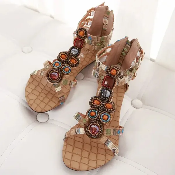 Sandale africaine, confort et design moderne