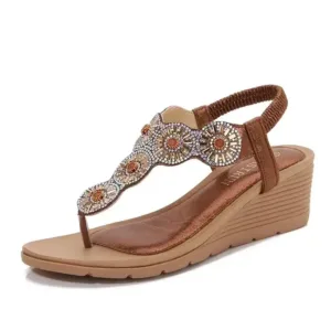 Sandales confortables pour femme inspirées de l'Afrique