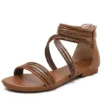 Sandales en caoutchouc africain pour un style unique