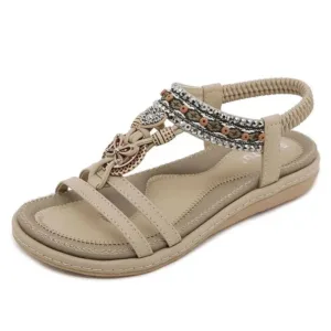Sandales africaines au style traditionnel et coloré